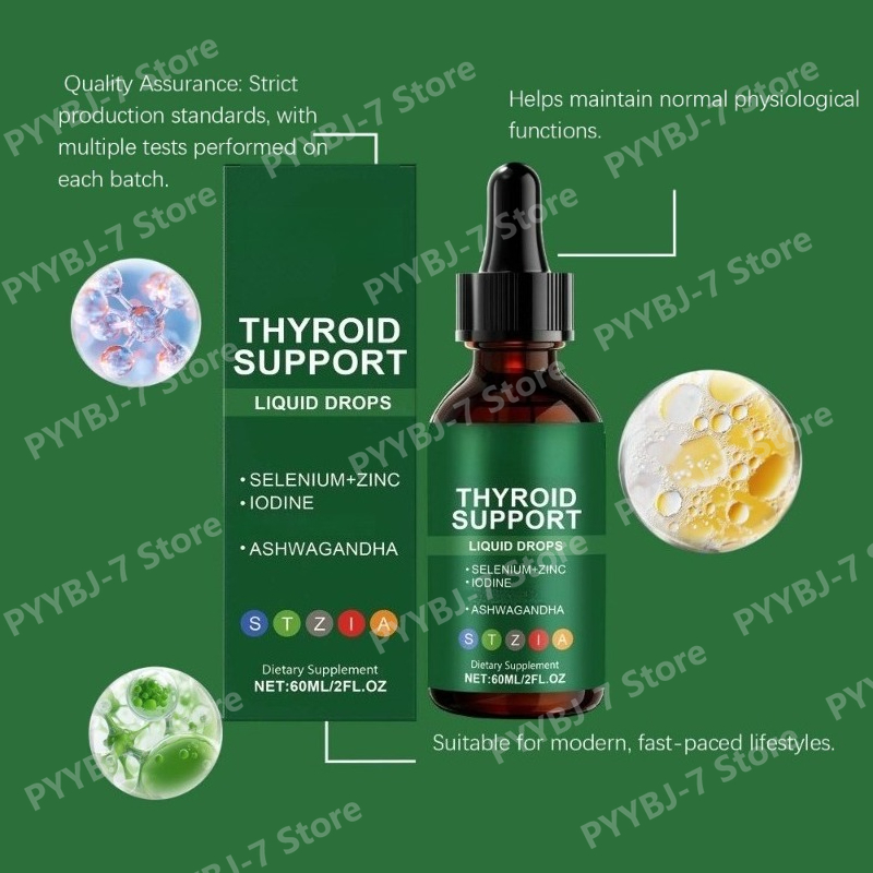 น้ำยาบำรุงต่อมไทรอยด์สำหรับผู้ - Iodine Drops Supplement บทวิจารณ์และราคา