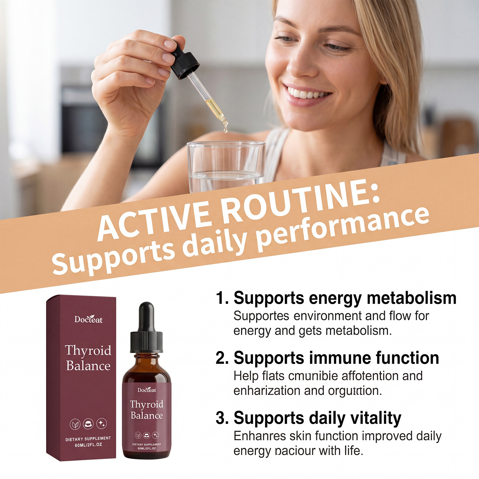 อาหารเสริมไทรอยด์ทิงเจอร์ ไอโอ - Iodine Drops Supplement บทวิจารณ์และราคา
