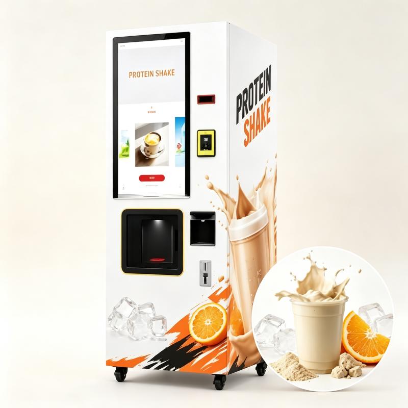 เครื่องจ่ายโปรตีนเชคแบบอัตโนมั - Nutrition Fitness Club บทวิจารณ์และราคา