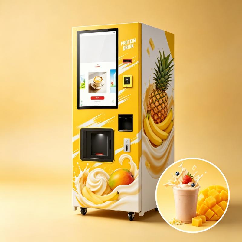 เครื่องจ่ายโปรตีนเชคแบบอัตโนมั - Nutrition Fitness Club บทวิจารณ์และราคา