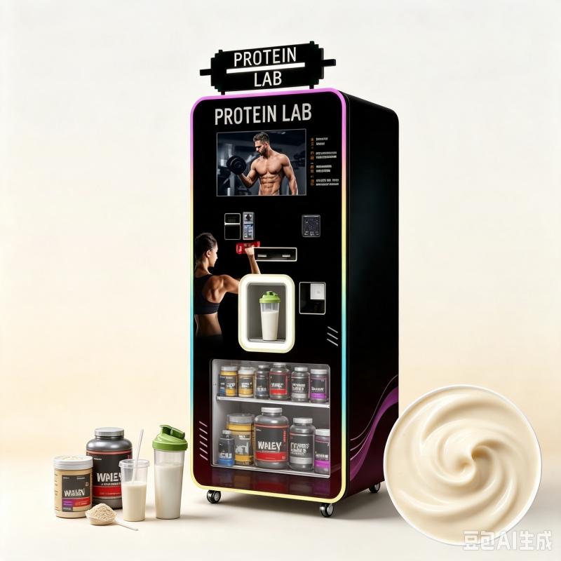 เครื่องจำหน่ายโปรตีนเชคแบบปรับ - Nutrition Fitness Club บทวิจารณ์และราคา