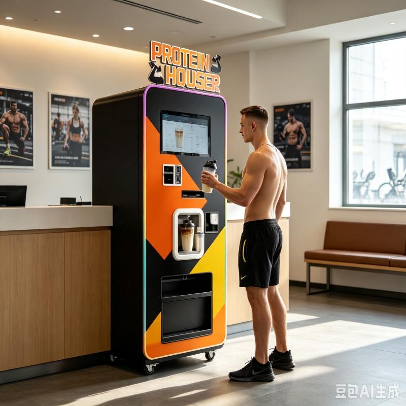 เครื่องจำหน่ายโปรตีนเชคแบบปรับ - Nutrition Fitness Club บทวิจารณ์และราคา